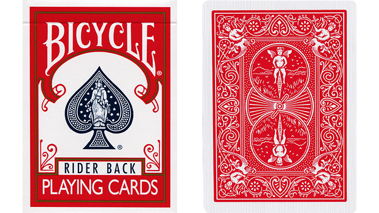 (image for) Red One Way Forcing Deck (Black and White Joker only) - Click Image to Close