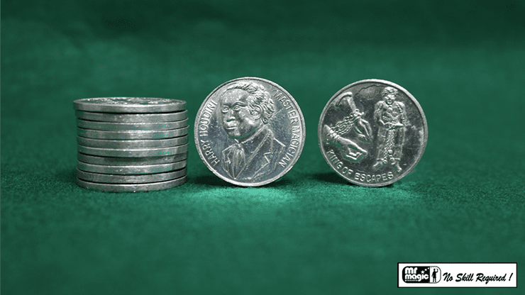 (image for) Houdini Palming Coins (12 pieces) by Mr. Magic - Click Image to Close