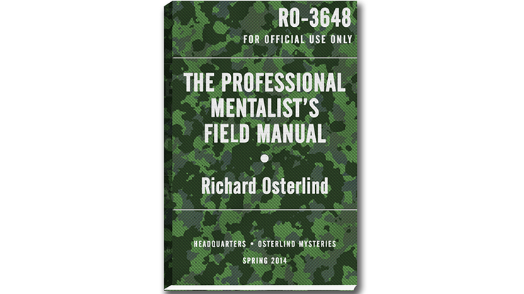 (image for) The Professional Mentalist's Field Manual by Richard Osterlind - Book