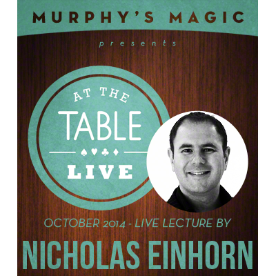 (image for) At The Table Live Lecture - Nicholas Einhorn October 22nd 2014 video DOWNLOAD - Click Image to Close