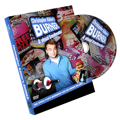 (image for) Burner (gimmicks & DVD) by Christopher K?hlers Burner - Trick - Click Image to Close