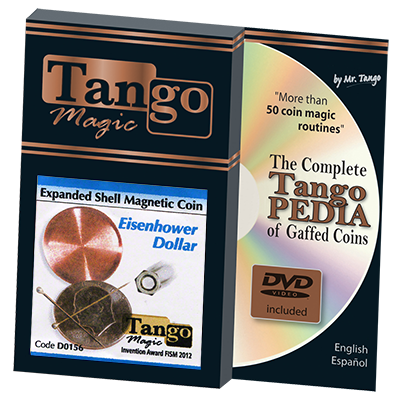 (image for) Expanded shell One Dollar Eisenhower Magnetic (D0156) by Tango - Trick - Click Image to Close