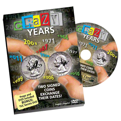 (image for) Crazy Years (includes Two T.U.C Specially Combined Quarters) (D01570) by Tango - Trick - Click Image to Close