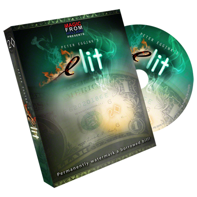 (image for) eLit (DVD and Gimmick) by Peter Eggink - DVD - Click Image to Close