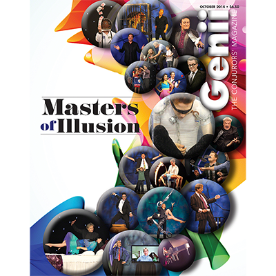 (image for) Genii Magazine "Masters of Illusion" October 2014 - Book - Click Image to Close