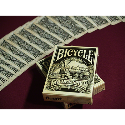 (image for) Bicycle Golden Spike Deck by Jody Eklund - Click Image to Close