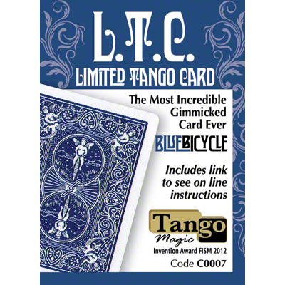 (image for) Limited Tango Card Blue (T.L.C.) (C0007 ) by Tango - Trick - Click Image to Close