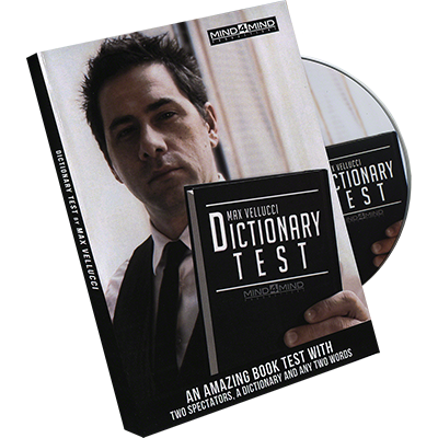 (image for) Dictionary Test by Max Vellucci - DVD - Click Image to Close