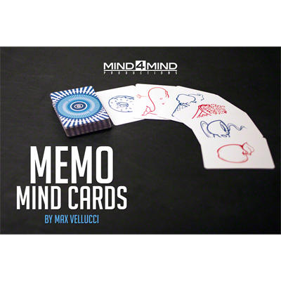 (image for) Memo Mind Cards by Max Vellucci - Trick - Click Image to Close