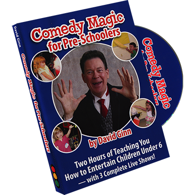(image for) Comedy Magic for Pre-Schoolers by David Ginn - DVD - Click Image to Close