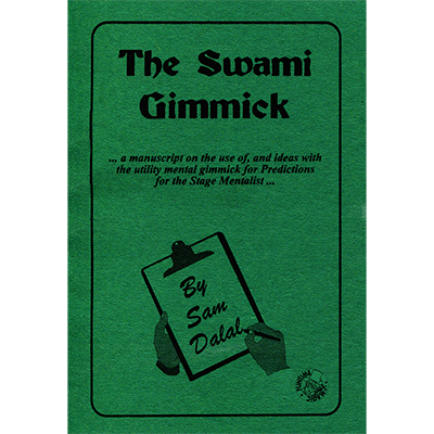 (image for) The Swami Gimmick (4 gimmicks, Lead & Book) - Trick - Click Image to Close