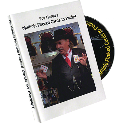 (image for) Pop Haydn's Multiple Peeked Cards to Pocket by Pop Haydn - DVD - Click Image to Close