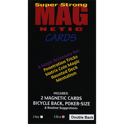 (image for) Magnetic Card (Double Back Blue) by Chazpro Magic - Trick - Click Image to Close