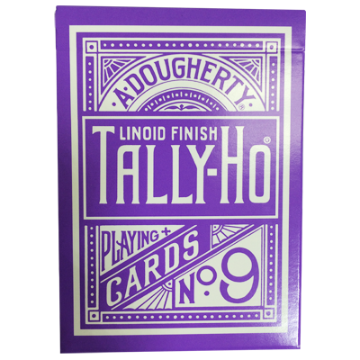 (image for) Tally Ho Reverse Circle back (Purple) Limited Ed. by Aloy Studios / USPCC - Click Image to Close