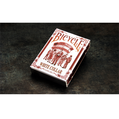(image for) Bicycle White Collar Playing Cards by Collectable Playing Cards - Click Image to Close