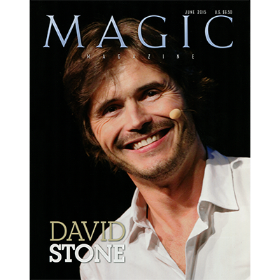 (image for) Magic Magazine "David Stone" June 2015 - Book - Click Image to Close