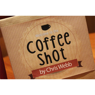 (image for) Coffee Shot (Gimmicks & DVD) by Chris Webb - Trick - Click Image to Close