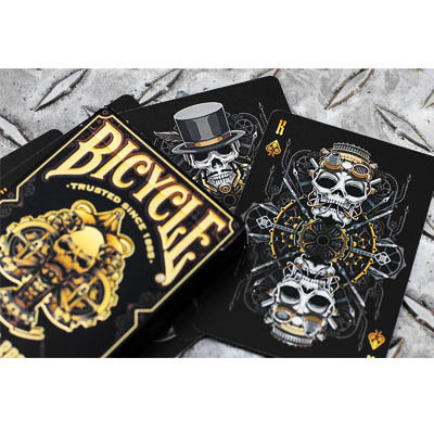 (image for) Bicycle Steampunk Bandit Deck (Black) by Gamblers Warehouse - Click Image to Close