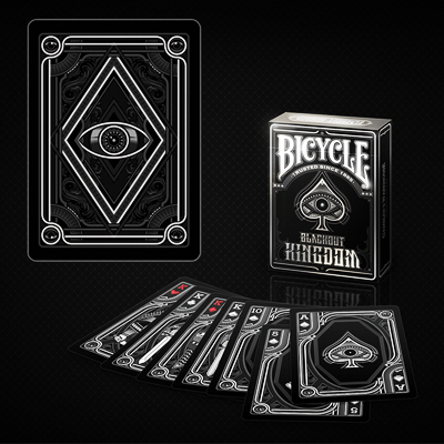 (image for) Bicycle Blackout Kingdom Deck by Gambler's Warehouse - Click Image to Close