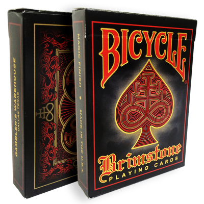 (image for) Bicycle Brimstone Deck (Red) by Gambler's Warehouse - Click Image to Close