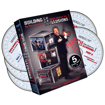 (image for) Building Your Own Illusions Part 2 The Complete Video Course (6 DVD set) by Gerry Frenette - DVD - Click Image to Close