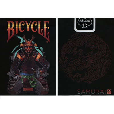 (image for) Bicycle Feudal Samurai Deck (Limited Edition with Numbered Sleeve) by Crooked Kings - Click Image to Close