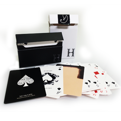 (image for) Yu Ho Jin manipulation cards (white) by Yu Ho Jin - Trick - Click Image to Close