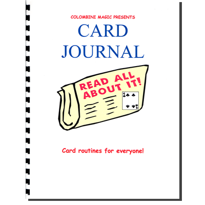 (image for) Card Journal (Spiral Bound) by Aldo Colombini - Book - Click Image to Close