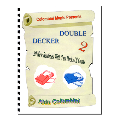 (image for) Double Decker 2 (Spiral Bound) by Aldo Colombini - Book - Click Image to Close