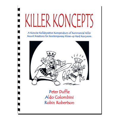 (image for) Killer Koncepts (Spiral Bound) by Aldo Colombini - Book - Click Image to Close
