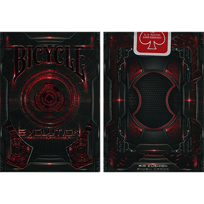 (image for) Bicycle Evolution Deck (Red) by USPCC - Click Image to Close