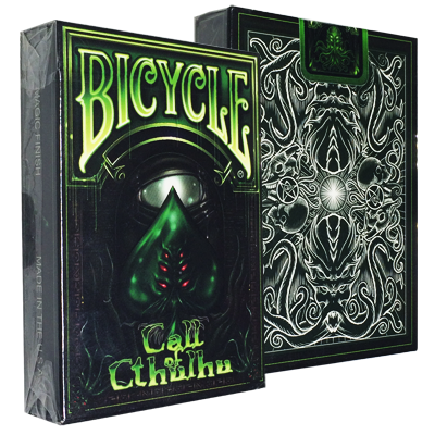 (image for) Bicycle Call of Cthulhu Deck - Green (Limited Edition) by Gambler's Warehouse - Click Image to Close