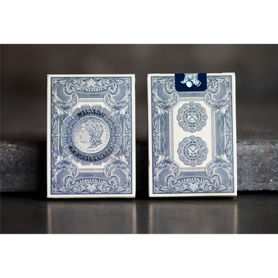 (image for) Silver Certificate Unbranded Deck by Gambler's Warehouse - Click Image to Close