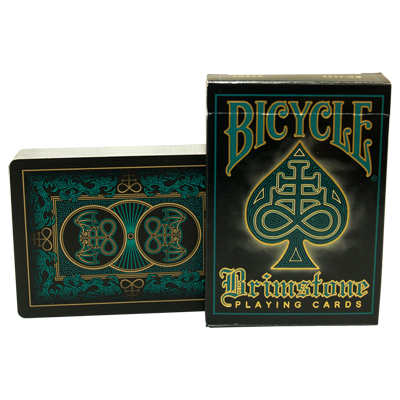 (image for) Bicycle Brimstone Deck (Aqua) by Gambler's Warehouse - Click Image to Close
