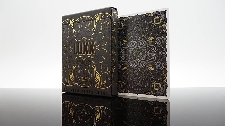 (image for) LUXX Playing Cards: Shadow Edition Gold, Second Edition - Click Image to Close