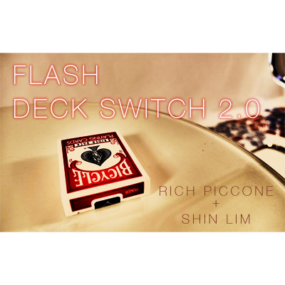 (image for) Flash Deck Switch 2.0 (Improved / Red) by Shin Lim - Trick - Click Image to Close