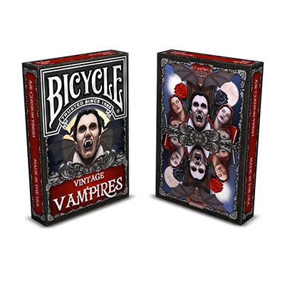 (image for) Bicycle Vintage Vampires Playing Card - Click Image to Close