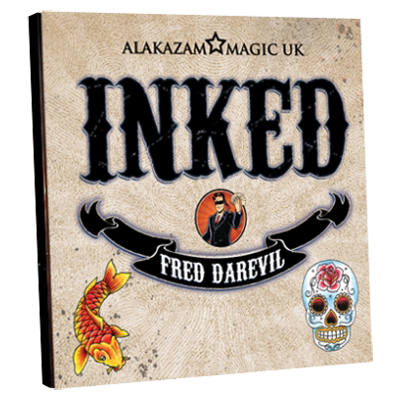 (image for) Inked (DVD and Gimmicks) by Fred Darevil and Alakazam Magic - DVD - Click Image to Close