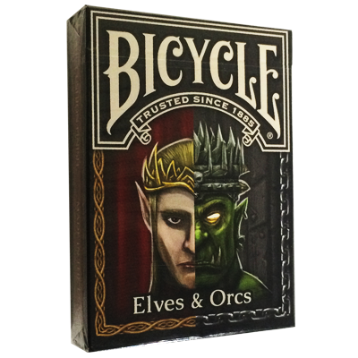 (image for) Bicycle Elves and Orcs Deck by Nat Iwata - Click Image to Close