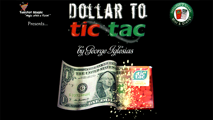 (image for) Dollar to Tic Tac by Twister Magic - Trick - Click Image to Close