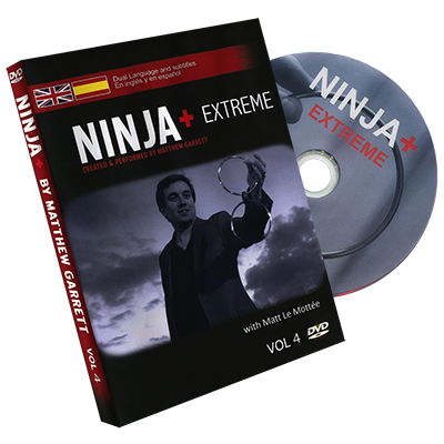 (image for) Ninja+ Extreme DVD (DVD, SPANISH and English) by Matthew Garrett - Click Image to Close