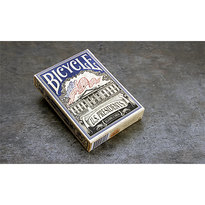 (image for) Bicycle US Presidents Playing Cards (Blue Collector Edition) by Collectable Playing Cards - Click Image to Close