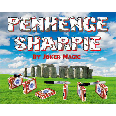 (image for) Penhenge Sharpie by Joker Magic - Trick - Click Image to Close