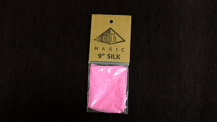 (image for) Silk 9 inch (Pink) by Pyramid Gold Magic