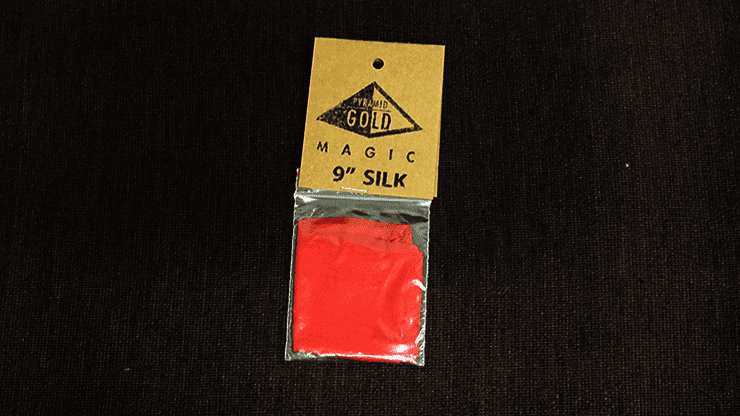 (image for) Silk 9 inch (Bright Red) by Pyramid Gold Magic