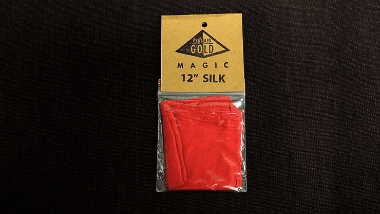 (image for) Silk 12 inch (Bright Red) by Pyramid Gold Magic - Click Image to Close
