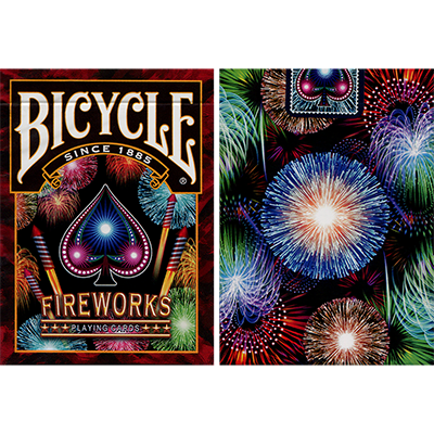 (image for) Bicycle Fireworks Playing Cards by Collectable Playing Cards - Click Image to Close