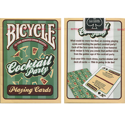 (image for) Bicycle Cocktail Party Cards by US Playing Card Co - Click Image to Close