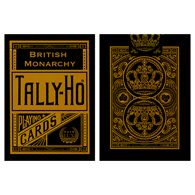 (image for) Tally-Ho British Monarchy Playing Cards by LUX Playing Cards