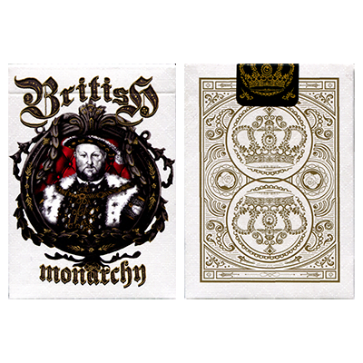 (image for) King Henry VIII (Limited Edition) British Monarchy Playing Cards by LUX Playing Cards - Click Image to Close